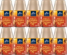 Glade AUTUMN CUDDLE PUMPKIN SPICE Automatic Spray Air Freshener Refill -10 Pack