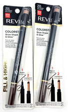 2x Revlon Colorstay Brow Shape  Glow Fill  Highlight 255 Soft Brown