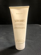 Mary Kay Satin Hands Pampering Hand Cream With Sunscreen SPF 4 2.1oz