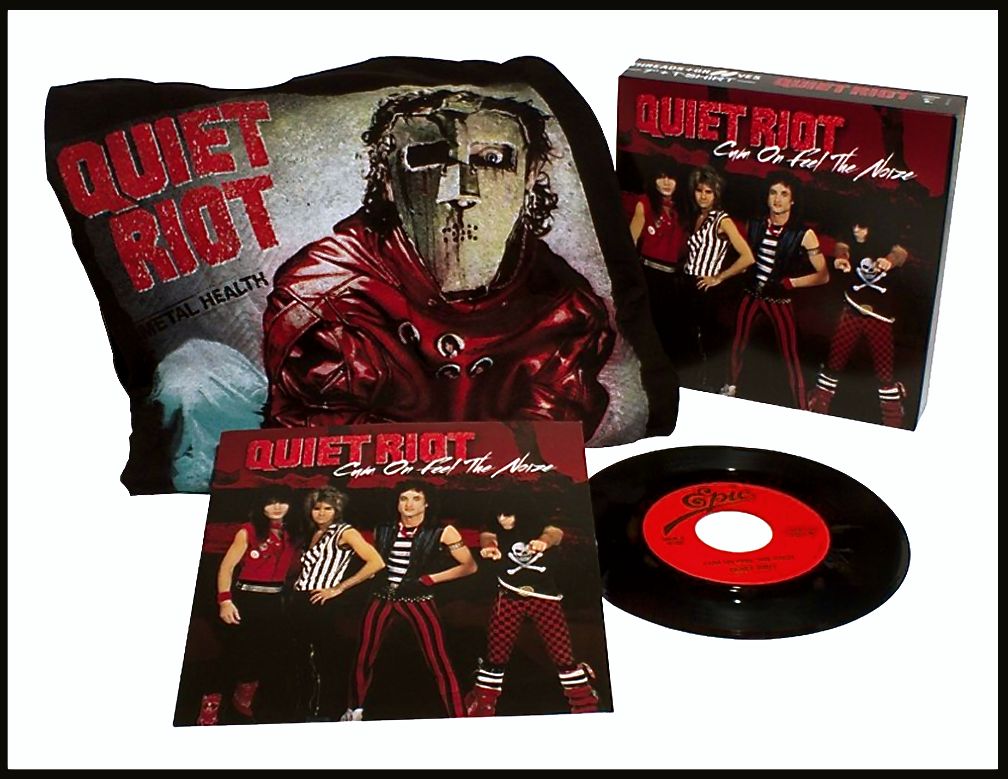 QUIET RIOT THREADS & GROOVES Box Set CUM ON FEEL THE NOIZE 7