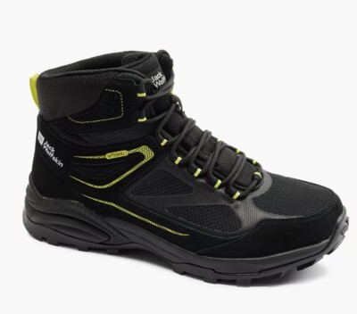Jack Wolfskin MTN HIKER SHIELD MID M PHANTOM/GREEN WANDERSCHUHE NEU