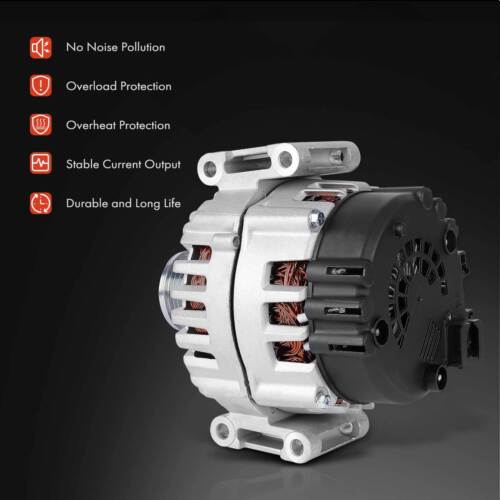 New Alternator for Mercedes-Benz Sprinter 2500 Freightliner 250A 12V CW 6-Groove - Picture 6 of 9