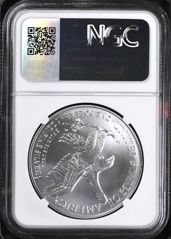 2025年 アメリカ シルバーイーグル Privy NGC 【初期5万枚限定】 2025 p silver eagle with eagle privy ngc ms70 early releases