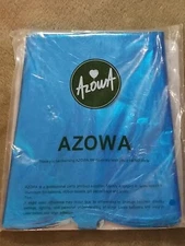 30Azowa 18" Milar Foil Heart Shape Helium Balloons 10Silver 10Royal&10 Baby Blue