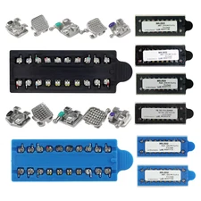 Dental Orthodontic Mini Brackets Metal Braces Roth MBT 018 022 345 with Hook 5-5