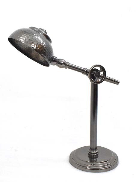 Table Lamp Vintage Brass Handmade Desk Lamp Industrial Lamp Living Room Decor-image