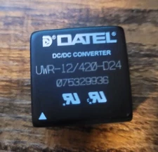 LOT of 10 DATEL UWR-12/420-D24 DC-DC Module