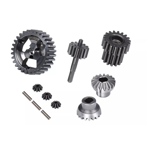 PINION GEAR TRANSMISSION CASE W. MAIN GEAR SET FOR LOSI 1/24 MICRO-B BUGGY - Picture 3 of 34