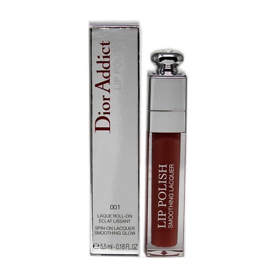 DIOR ADDICT LIP POLISH SPIN-ON LACQUER SMOOTHING GLOW 5.5ML #001 RADIANCE EXPERT