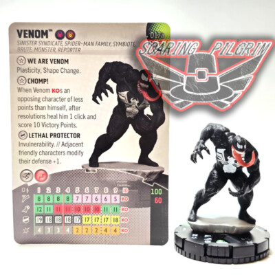 Marvel Heroclix VENOM - 017a - UNCOMMON Spider-Verse Set #17a | eBay