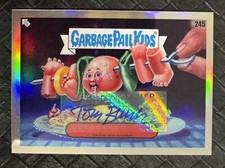 2023 Garbage Pail Kids Chrome Series 6 Shish K Bob #245 Tom Bunk Artist Auto /50