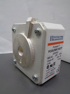 New Shawmut PC33UD69V1000TF Protistor Fuse B300082 1000 Amp 690