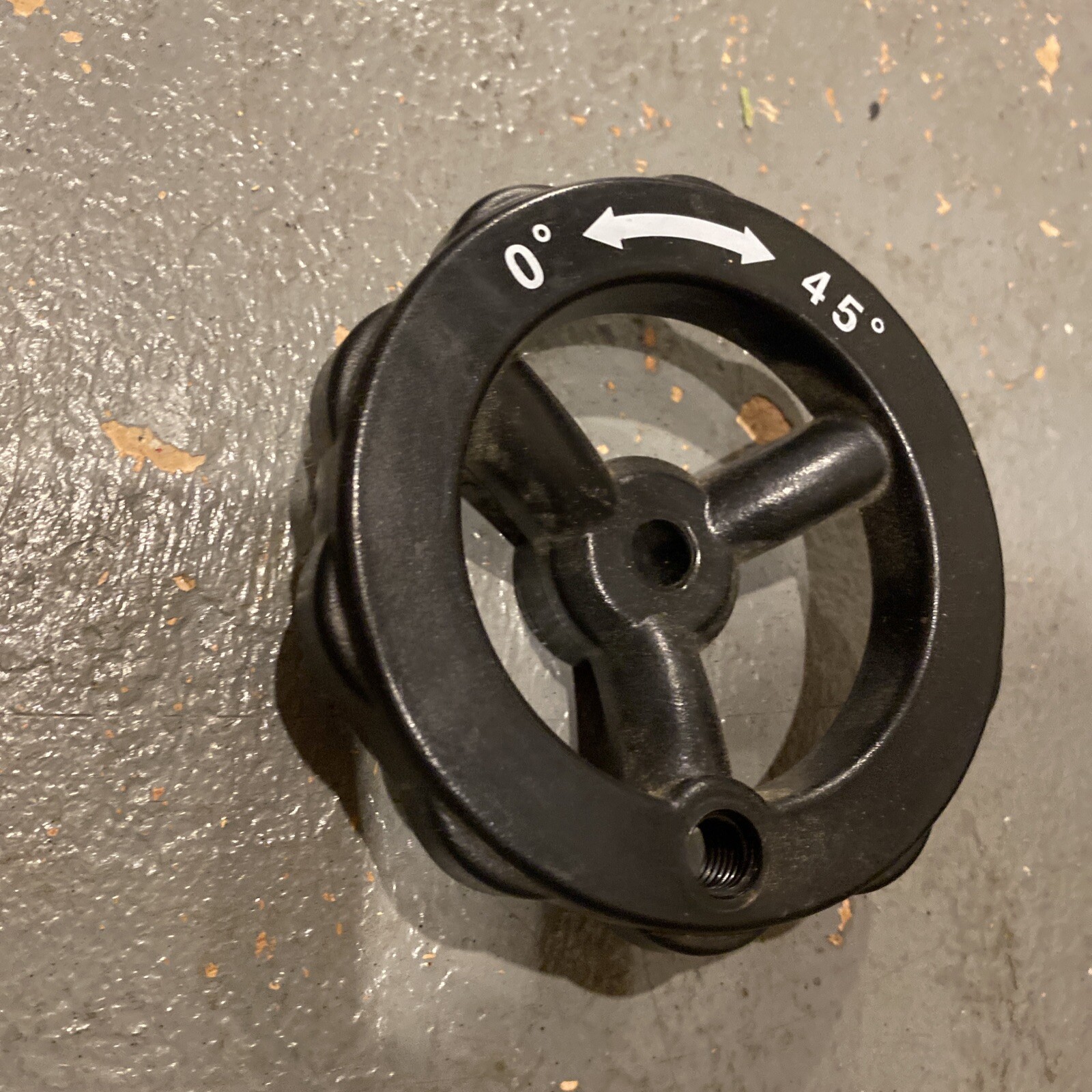 Craftsman Table Saw Model 137.248830 Wheel Handle 045 Degrees Blade Angle Adj eBay