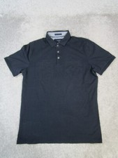 Ted Baker Polo Shirt Mens 5 Xl Black Golf 