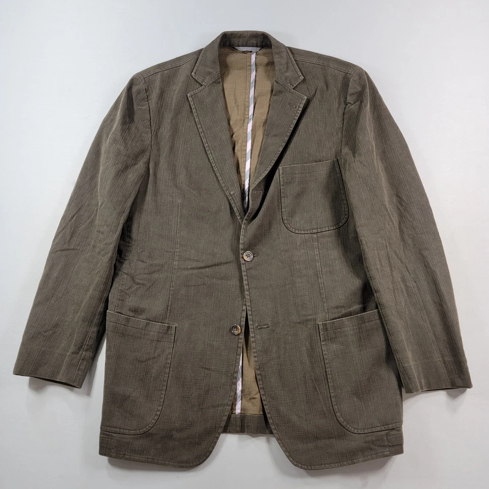 Casaco esportivo masculino Kroon 42L 42 cinza elástico moderno ajuste regular vida luxo leviandade - Imagem 2 de 4