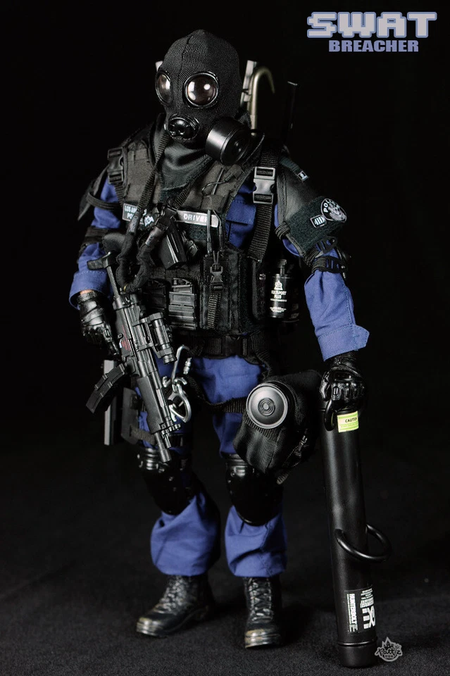 Figura de acción 1/6 12 pulgadas SWAT Team Assaulter Attacker modelo juguete colección regalo Foto 4 de 4