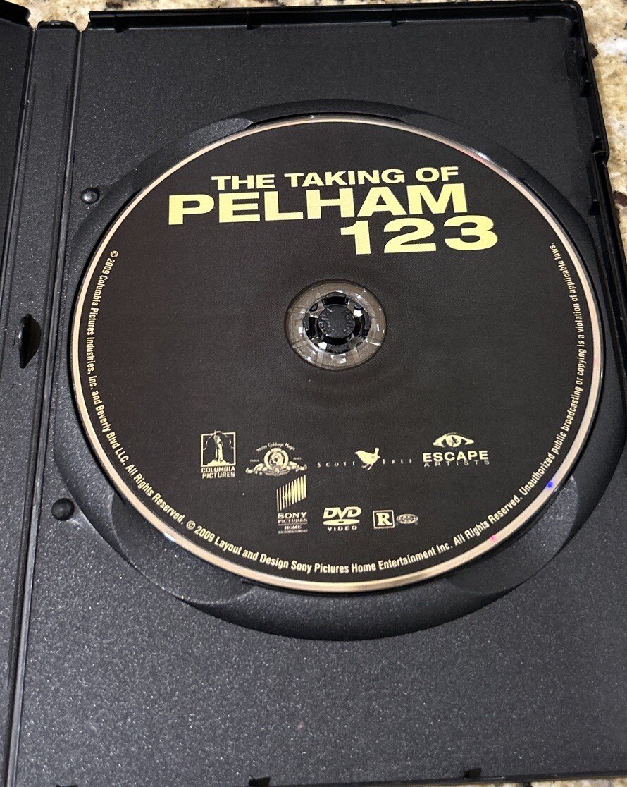 The Taking of Pelham 1 2 3 (DVD, 2009, Widescreen) DENZEL