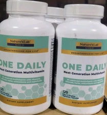 Nature'S Lab One Daily Multivitamin 120 Vegetarian Capsules Qty 2