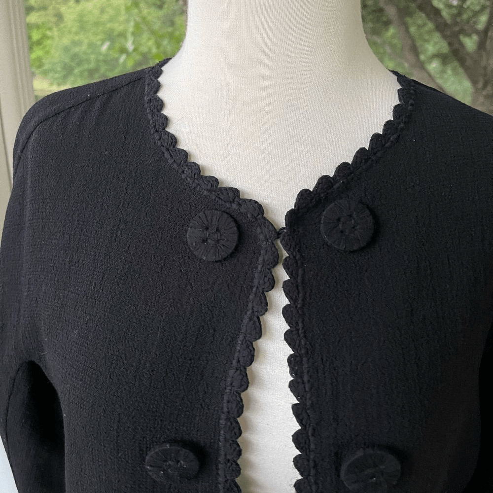 MaxStudio Special Edition Button Front Shrug - image 3
