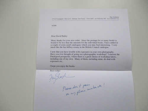SIGNED + LETTER Fay Godwin LANDSCAPE PHOTOGRAPHS Photography 1983 EXHIBITION CAT - Picture 2 of 14