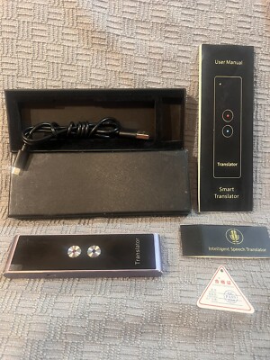 T8+Portable Smart Two-Way Real Time 40+ Multi-Languages Translator Instant Voice