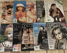 Doll Crafter Magazines 2000 2001 Lot of 10 Magazines