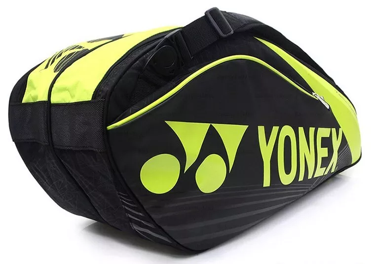 YONEX Tournament 2 Pack Tennis Badminton Racquet Racket Bag Lime BAG9626EX  | eBay