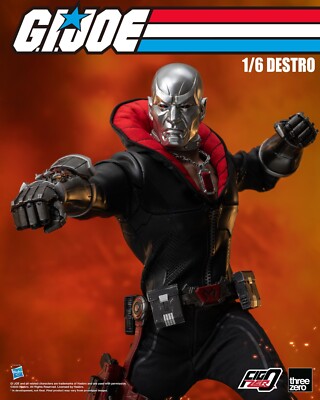 1/6 Scale G.I. Joe Destro Figure ThreeZero | eBay