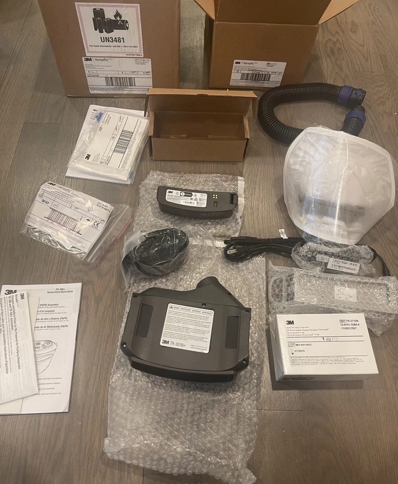 3M PAPR 呼吸器,Versaflo Powered 空气净化呼吸器套件,TR-300N+ ECK — 第 4/4 张图片