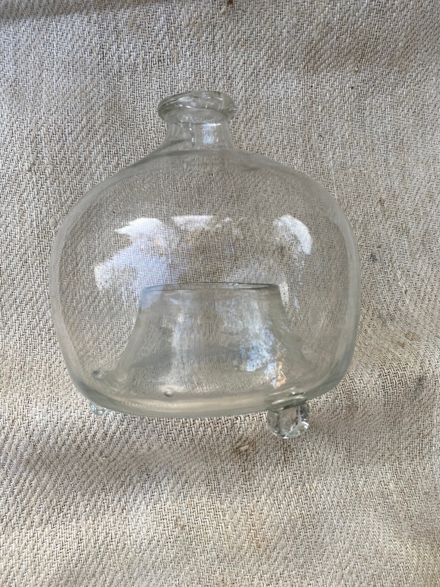 Antique glass fly catcher, Fly-trap, nice shape, rustic glass | eBay