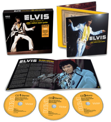 Elvis As Recorded At Madison Square Garden' 3-CD Box Set from FTD