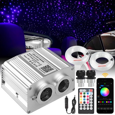1100PCS Auto LED Sternenhimmel Twinkle Lichtfaser Glasfaser Optik Lichteffekte