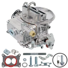 Holley 0-80402-2 500 CFM Marine Carburetor 2 Barrel Electric Choke Hardcore Gray