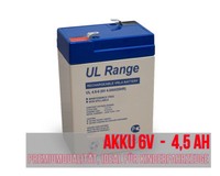Pro-Akku Bgl Fgs FG10451 6V 4,5Ah Faston 4,8Mm LC-R064R5P NP4-6 Powerfit S306/4S