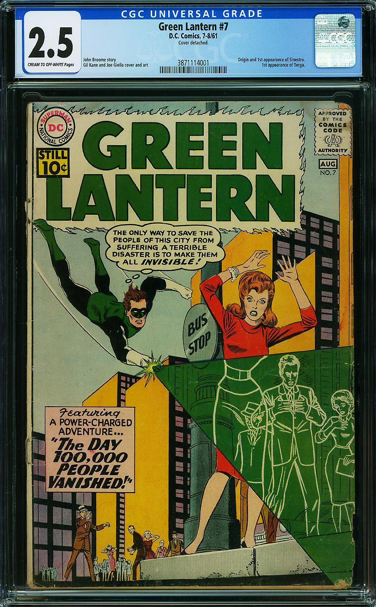 Green Lantern #7 Value - GoCollect
