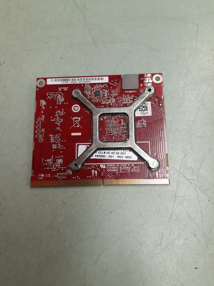 7650a 2gb Amd Radeon Hd 7600a Series Mxm Mobile Graphics Card Mxm