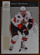 2011-12 SP Game Used #68 Daniel Alfredsson Ottawa Senators