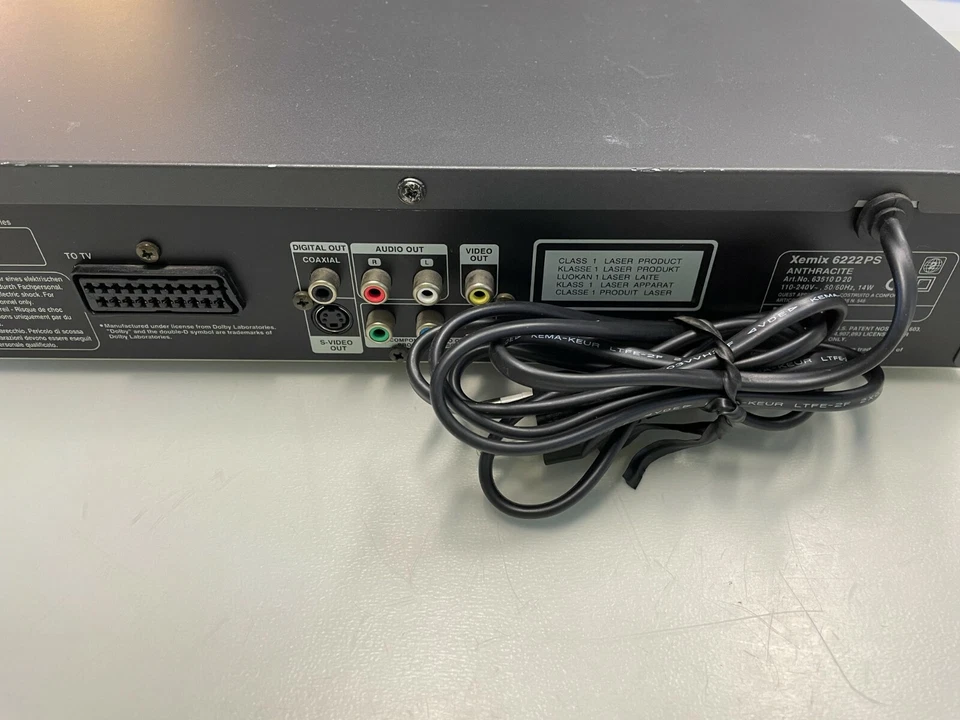 Loewe XEMIX Anthracite Lettore DVD 6222 PS Guasto e telecomando RC4 funzionante - Immagine 4 di 4