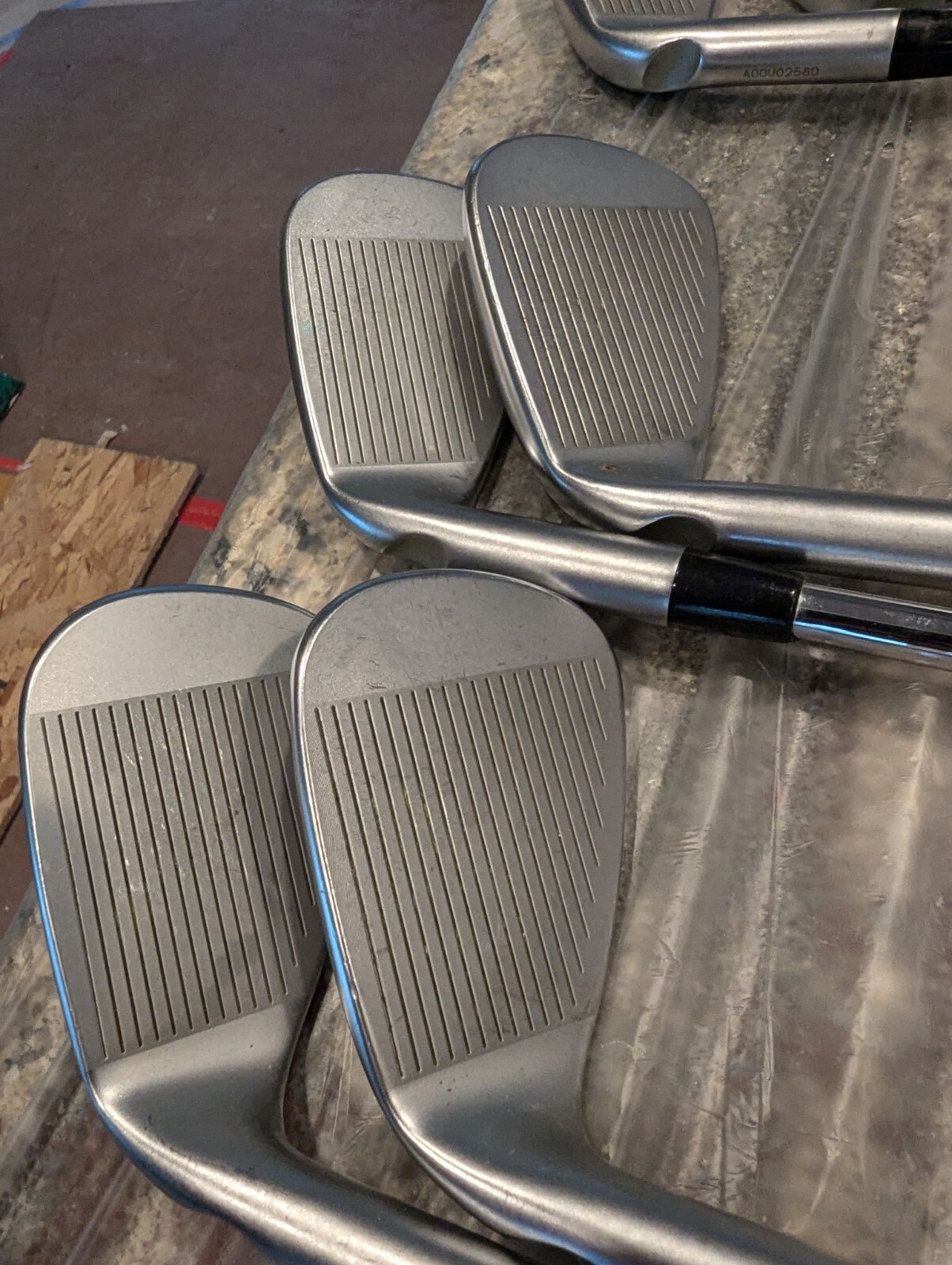 Ping i230 iron set black dot 4 Thru U Wedge Falak Tayyeb Platinum