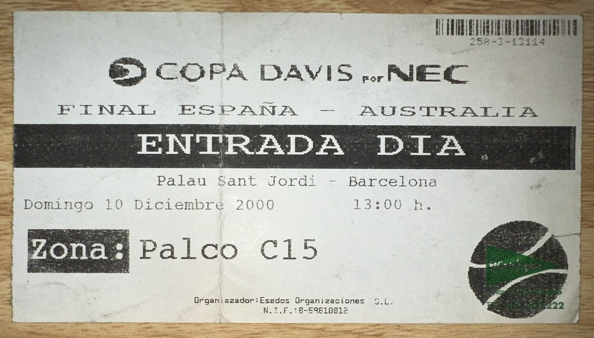 Rafa Nadal Copa Davis Comprar Entradas Rafael Nadal 1st Davis Cup