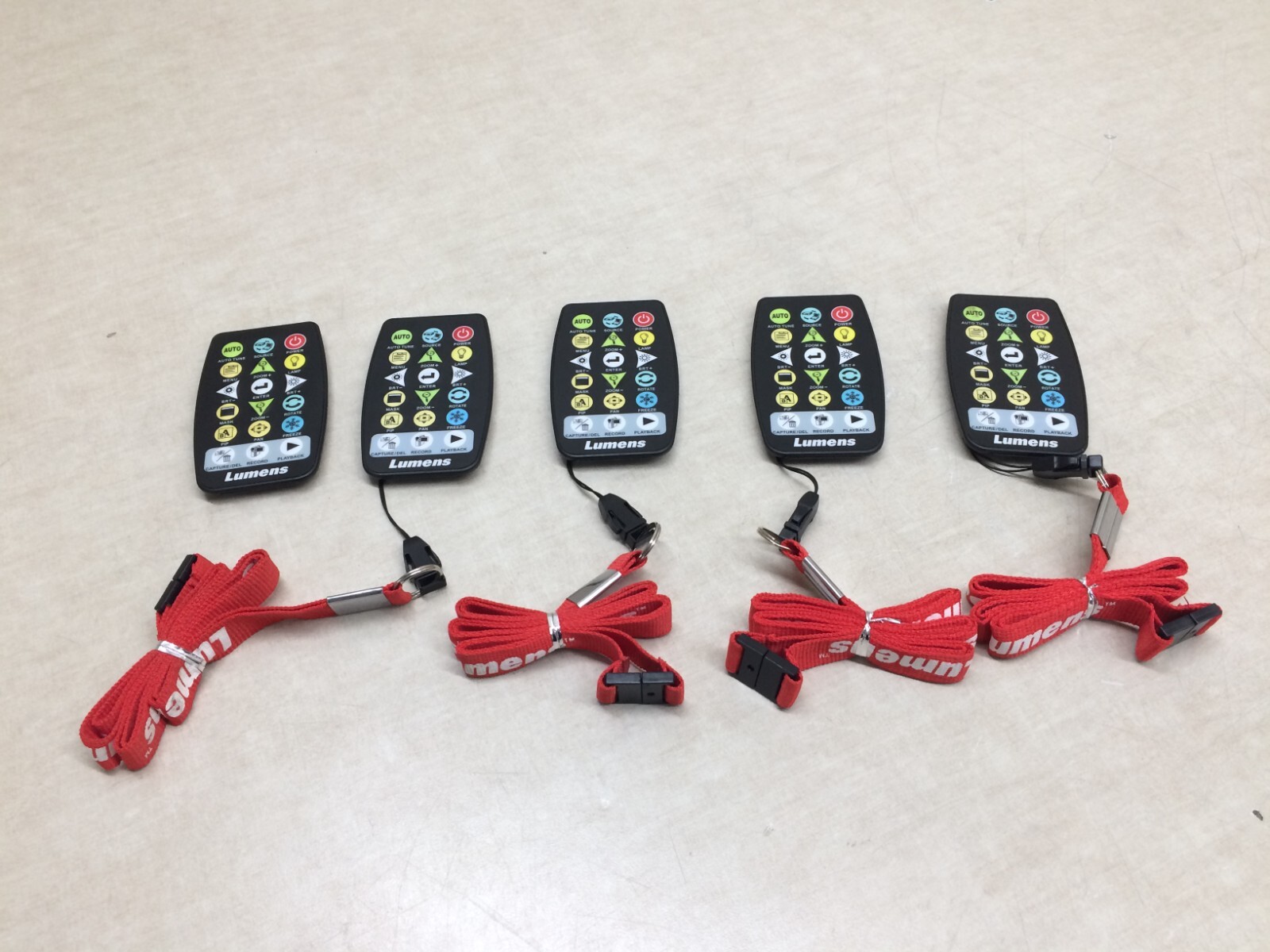 Lot of 5 Lumens LadiBug 9500133-52 Document Camera Remote DC192 Projector