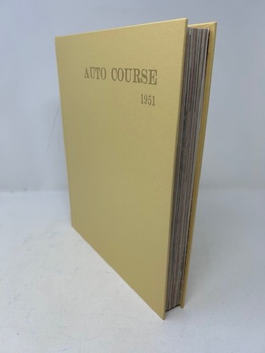 Auto Course 1951-52 Vol 1 Parts 1-4. Bound together to form one book/annual. - Picture 4 of 23