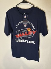 Camiseta Fanatics Hombre’s U.S. Olympic Wrestling Trials 2024 Azul Marino - Para Hombre Pequeña Nueva Con Etiquetas