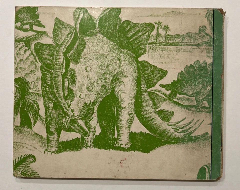 ANCIENT ANIMALS OF AMERICA by IRENE & W W Robinson VINTAGE DINO HARDCOVER 1962 - Image 2 of 4