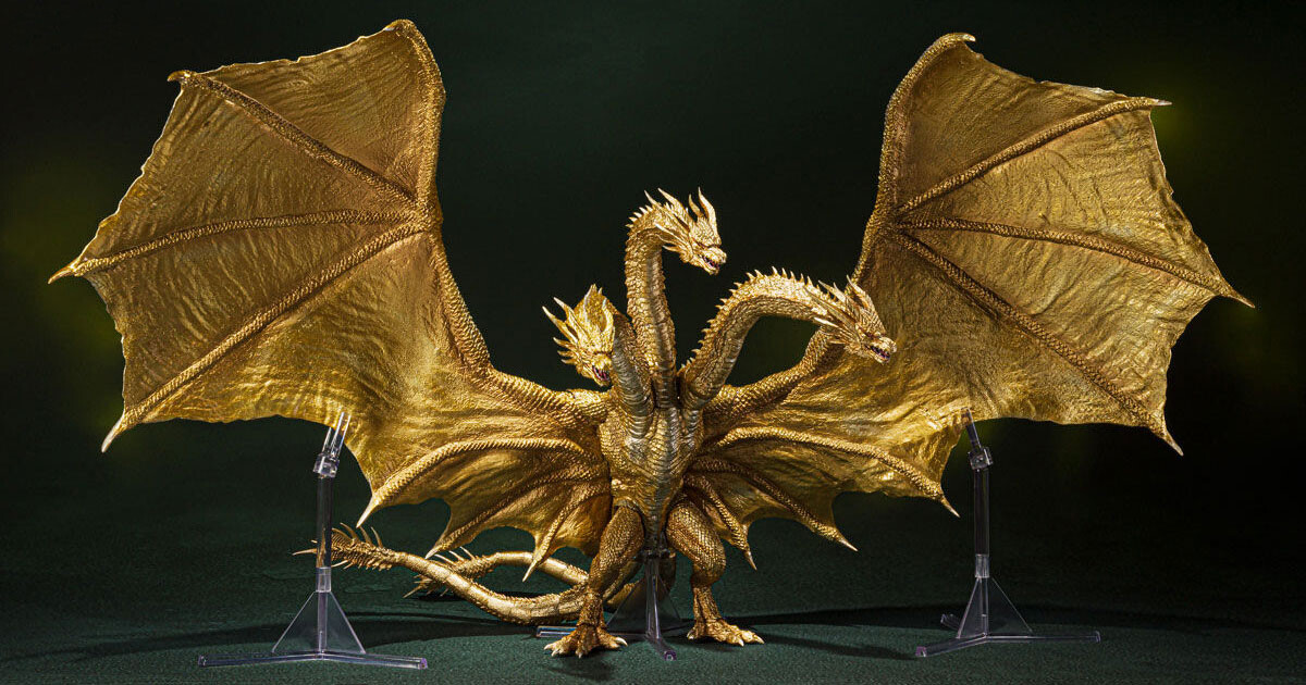 S.H.MonsterArts King Ghidorah 2019 Special Color Ver. Limited