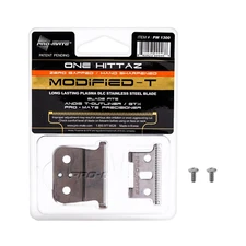 Andis T-Outliner & GTX One Hittaz Zero Gap Modified T Blades (Extra Thin & Sharp