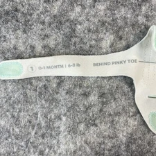 Owlet Smart Sock 2 Replacement SOCK ONLY Green Size 1 0-1 Month 6-8 Pounds