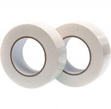 1 2 3 6 WHITE STRONG DUCK DUCT WATERPROOF GAFFA GAFFER CLOTH TAPE  48MM X 45M 