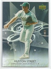 2006 Upper Deck Future Stars Baseball Huston Street #51 Black Parallel 15/50