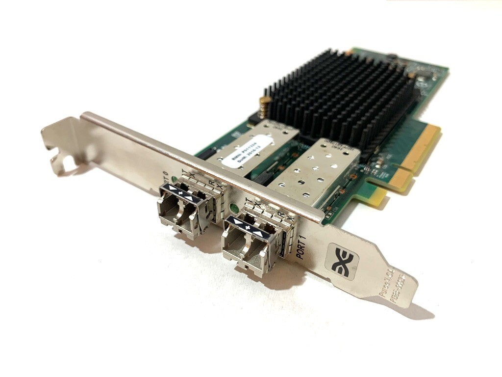 Emulex LPe31002-M6 P011324-21G Dual Port 16Gb W/SFP's | eBay Emulex LPe31002-M6 P011324-21G Dual Port 16Gb W/SFP's | eBay